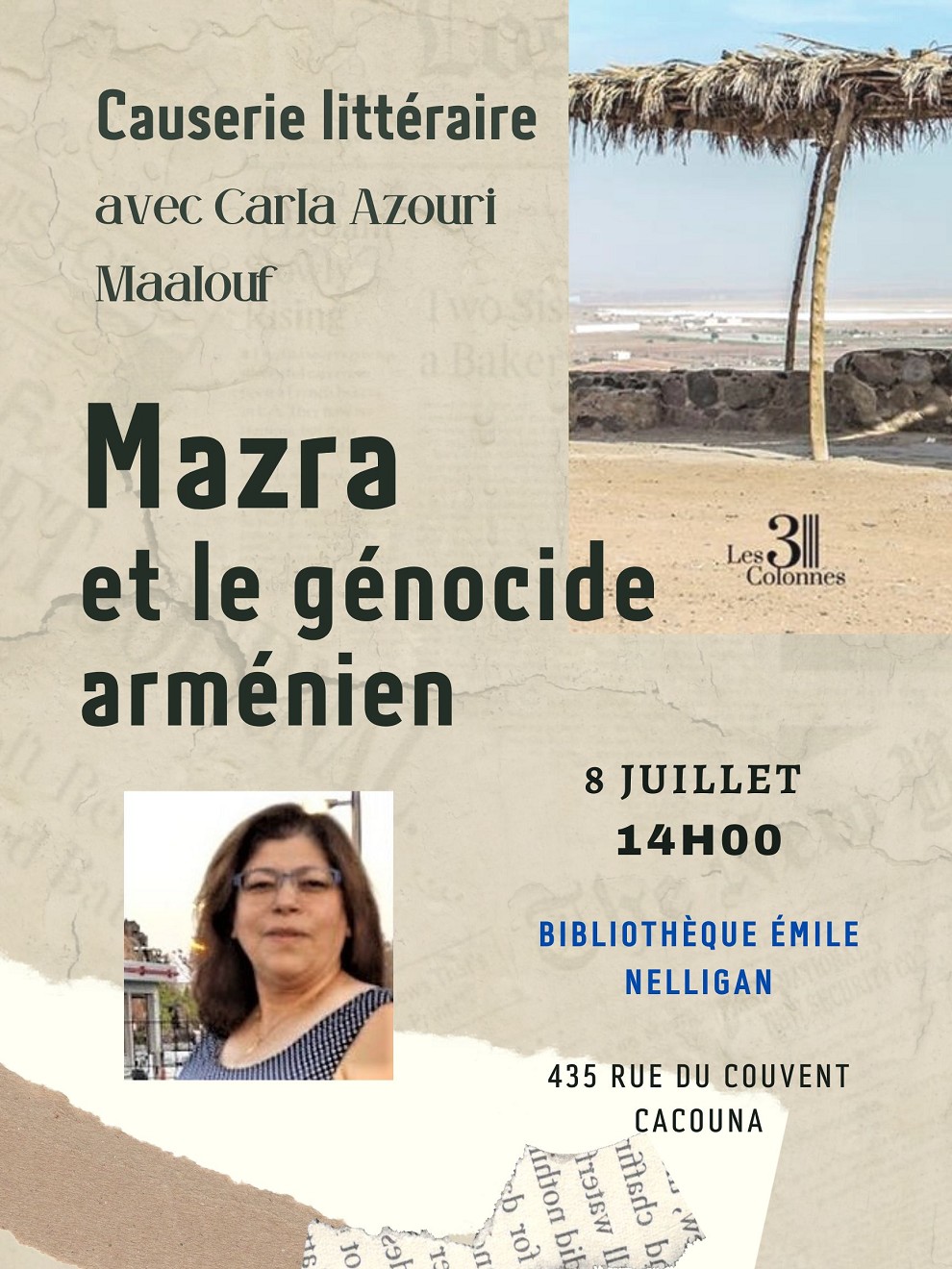 Causerie littéraire_Biblio_Carla Azouri Maalour