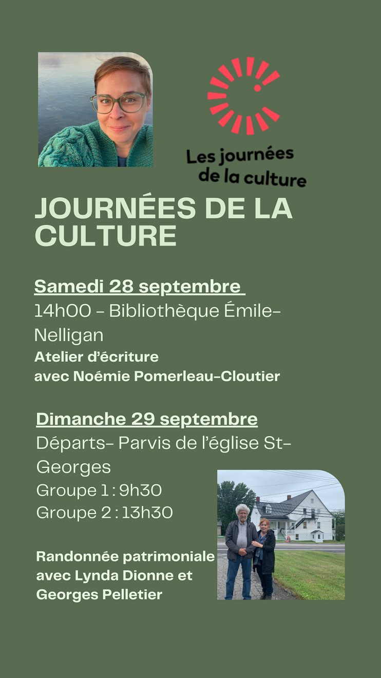 Journées de la culture - Septembre 2024