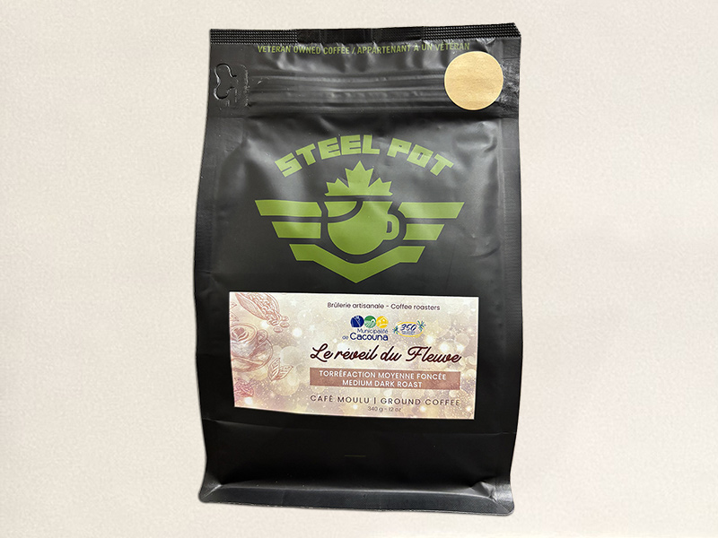 Café moulu : 20 $