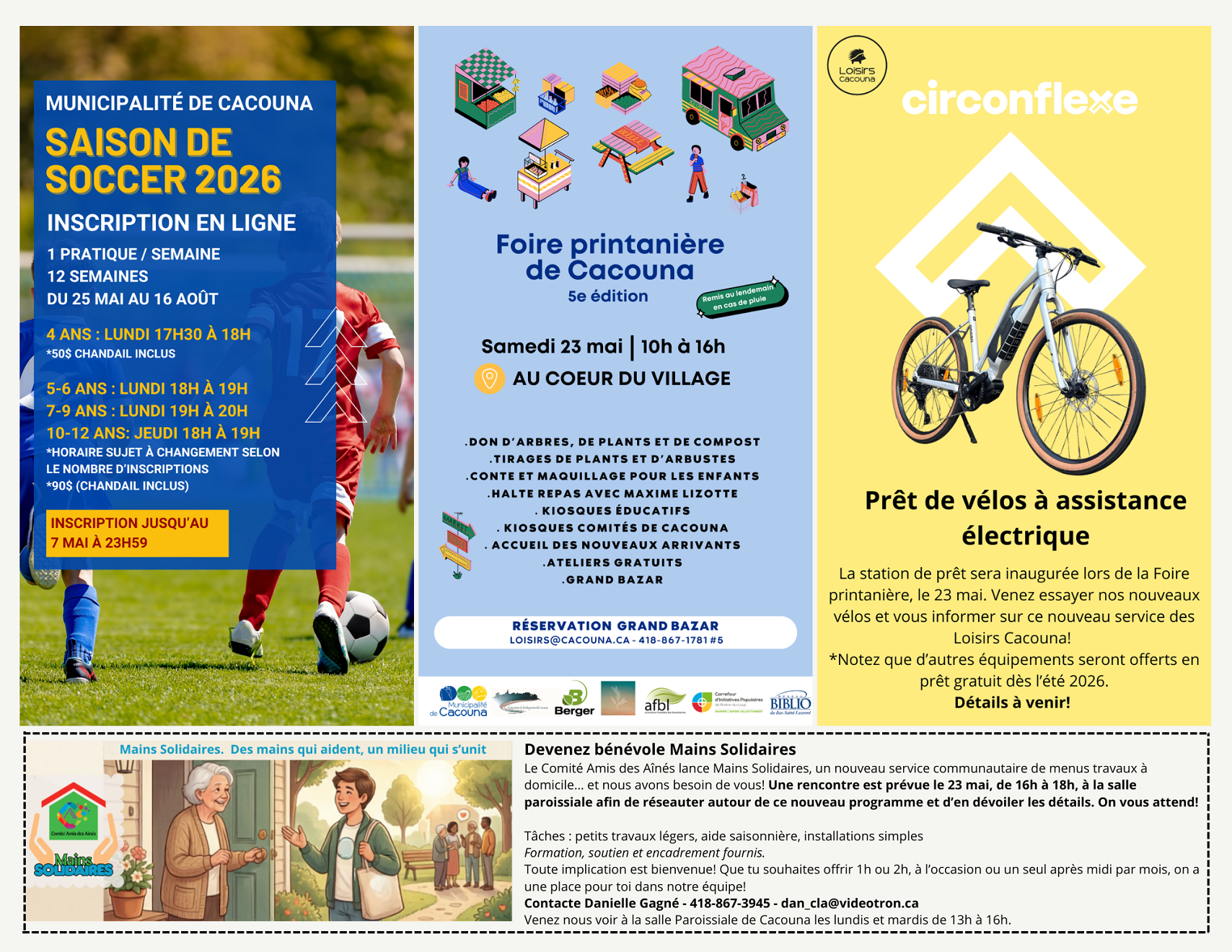 Calendrier Mai 2026 verso